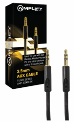 Amplify Tunes Series 3.5MM Aux Cable 1M