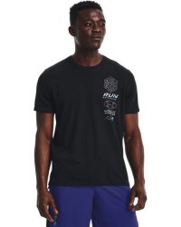 Men's Ua Run Anywhere T-Shirt - Black Md