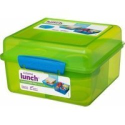 Lunch Cube Maxi With 1 Pot Green 2L