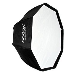 Godox 80CM 31.5IN Portable Octagonal Umbrella Reflector Softbox With Bowens Mount For Flash Speedlite