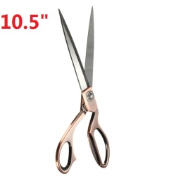 10.5inch Tailoring Scissors Stainless Steel Dressmaking Shears Fabric Craft Cut