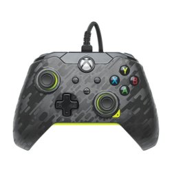 Wired Ctrl For Xbox Series X - Electric Carbon