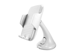 Alcatel Onetouch Pixi Glitz Tracfone Universal Windshield Dashboard Auto Car Phone Holder For Smartphones- White