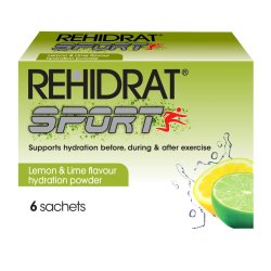 Rehidrat Sport Oral Electrolyte Mixture Lemon & Lime 14G X 6 Sachets