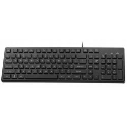 Mecer 104 Key Ps2 Keyboard - Black