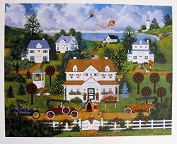 Wall Art By Jane Wooster Scott Remember When Hand Signed Limited Ed. Lithograph Print. After The Original Painting Or Drawing.