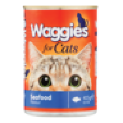 Seafood Flavour Wet Cat Food 415G