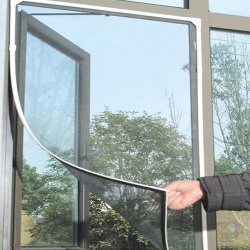 Anti BLACK Mosquito Pest Window Net Mesh Screen Curtain Protector