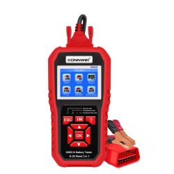 Konnwei KW890 Car Obdii Dianostic Tool & Car Battery Tester 3 In 1
