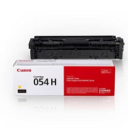 Canon Genuine Toner Cartridge 054 Yellow High Capacity 3025C001 1 Pack For Canon Color Imageclass MF641CDW MF642CDW MF644CDW LBP622CDW Laser Printer