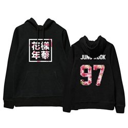 Kpop Bts Young Forever Hoodie Sweater Suga Jin Jimin Jung Kook Jacket Pullover S Black