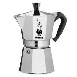 Bialetti Moka Express Stovetop Espresso Maker Moka Pot - 6 Cup