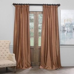 Elegant Curtains 2.5M X 2.2M Bronze