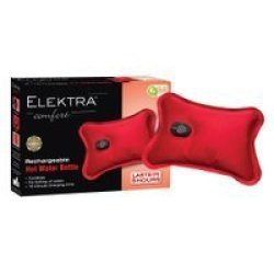 Elektra - Electric Hot Water Bottle - Red