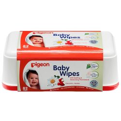 Baby Wipes With Chamrose Tub 82& 039 S