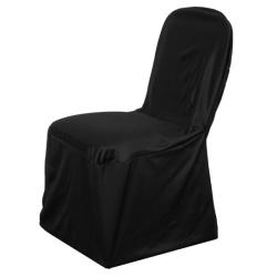 Chair Covers - Stretch - Trilobal - Black