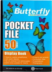A4 Display File 50 Pockets