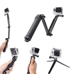3-WAY Adjustable Bracket Hand Grip Arm Camera Mount For Gopro Hero