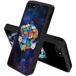 Phone Case Fit Apple Iphone 5S 2013 iphone Se 2016 iphone 5 2012 5.5-INCH Rubik Cube