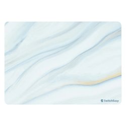 SwitchEasy Marble Hard Shell Case For Macbook Pro 13" M1 Intel 2020 - Cloudy White