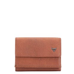 Brando Kudu Leather Compact Trifold Wallet