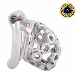 Ternence Ergonomic Design Stainless Steel Male Chastity Device Easy To Wear Male Cock Cage 50MM L Size