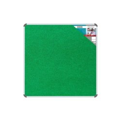 Bulletin Board Ribbed Aluminium Frame 900X900MM - Palm