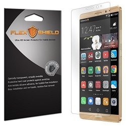 Huawei Mate 8 Screen Protector 5-PACK Flex Shield - Ultra Clear Japanese Pet Film With Lifetime Warranty - Bubble-free HD Clarity With Anti-fingerprint & Scratch Resistance