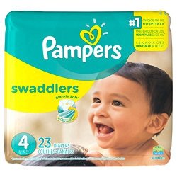 Pampers Swaddlers Diapers - Size 4 - 23 Ct