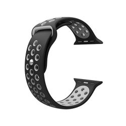 Sport Strap For Apple Watch - Black & Grey 42MM