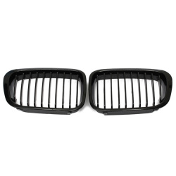 Gloss Black Grill Grille For Bmw 3 Series E46 99-01 4door 323 325