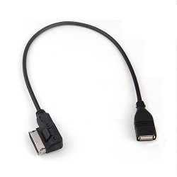 Wultia - Car Audio Music Interface Ami Mmi USB Adapter Cable Flash Drive Auto For Audi A4 A5 Q5 Q7 R8 Tt Quattro