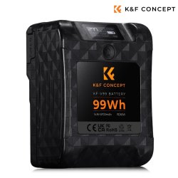 K&f Concept 6700MAH MINI V Mount Battery Supports 65W Usb-c Fast Charger