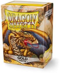 Arcane Tinmen Dragon Shield Matte Gold 100 Deck Protective Sleeves Standard Size