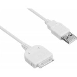 Kit Ipusbdatwhkt 1M USB A Apple 30-P White Cable 30-PIN Cable