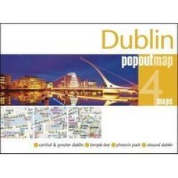 Dublin Popout Map Sheet Map Folded