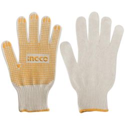 - Cotton Knitted Gloves - Yellow Extra Large