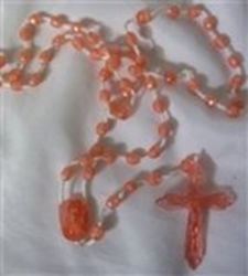 Pink Cord Rosary