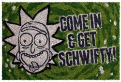 Rick And Morty - Come In & Get Schwifty Door Mat