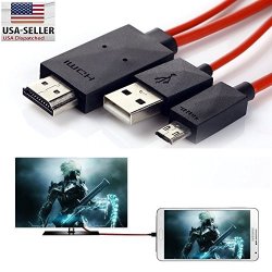 Mhl Micro USB To HDMI Tv Adapter Cable For Samsung Galaxy S4 MINI SGH-I257 I9190