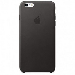 Apple iPhone 6s Plus Leather Case in Black