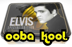 Elvis Presley Special Edition 2 Sets Unique Playing Cards + Tin Oobakool Gift For Fans