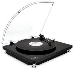 ION IO014261 Pureplay LP to MP3 Record Player in Black
