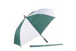 Alice Umbrellas Auto Open Windproof Fibreglass Golf - Bottle Green