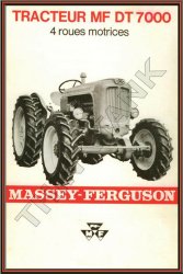 Massey Ferguson Metal Sign - Dt 7000