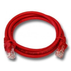 Linkbasic 1 Meter Utp Cat6 Patch Cable Red