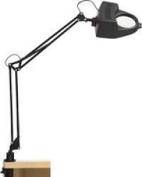 Desk Lamp Magnifier Black