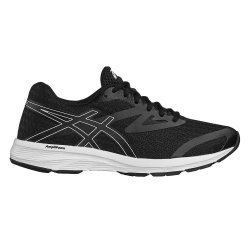 Asics Amplica Running Shoes in Black & White