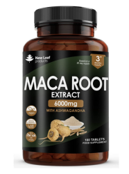 Maca Root Tablets With Ashwagandha High Strength 3 Month Supply