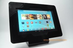 Black Vesa Kit With Desktop Stand For Samsung Galaxy Tab 4 10.1 Samsung Galaxy Tab 3 10.1 Used As Kiosk Pos Store Display Trade Show
